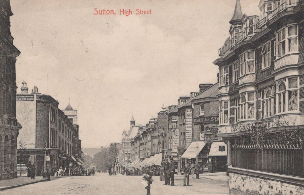 Surrey Postcard - Sutton High Street - Mo’s Postcards 