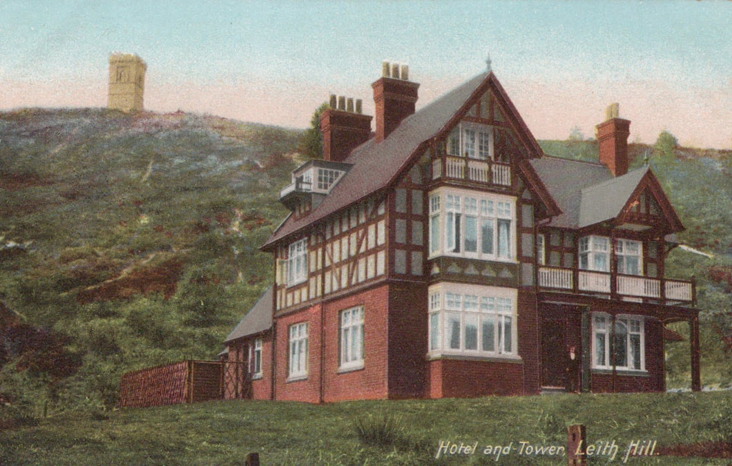Surrey Postcard - Hotel and Tower, Leith Hill - Mo’s Postcards 