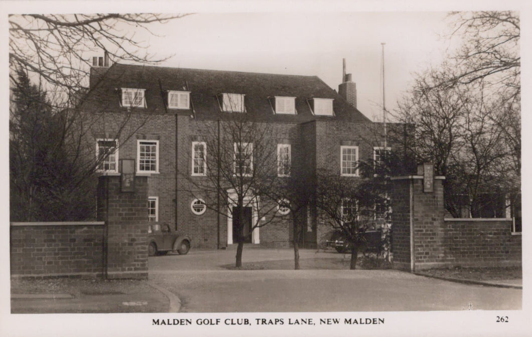 Surrey Postcard - Malden Golf Club, Traps Lane, New Malden - Mo’s Postcards 