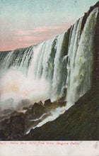 Load image into Gallery viewer, America Postcard - Horse Shoe Falls From Below, Niagara Falls - Mo’s Postcards 
