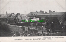Load image into Gallery viewer, 1906 Salisbury Railway Disaster, Wiltshire
