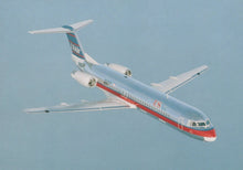Load image into Gallery viewer, Aviation Postcard - USAir Fokker 100 N853US Aeroplane - Mo’s Postcards 
