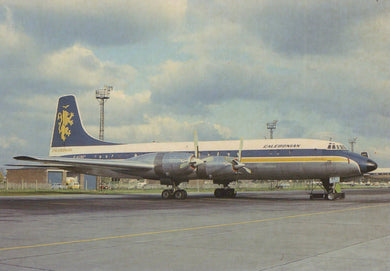 Aviation Postcard - G-ATNZ B.175 Britannia 314 C/n 13396 Caledonian Aeroplane - Mo’s Postcards 