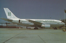 Load image into Gallery viewer, 5N-AUF A310 Nigerian Aviation Postcard
