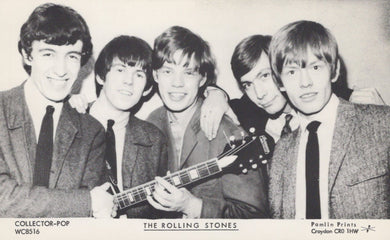 Music Postcard - The Rolling Stones - Mo’s Postcards 