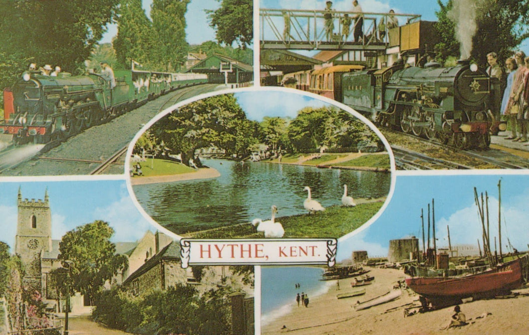 Kent Postcard - Views of Hythe - Mo’s Postcards 