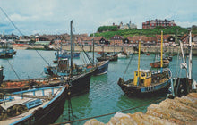 Load image into Gallery viewer, Kent Postcard - The Outer Harbour, Folkestone - Mo’s Postcards 
