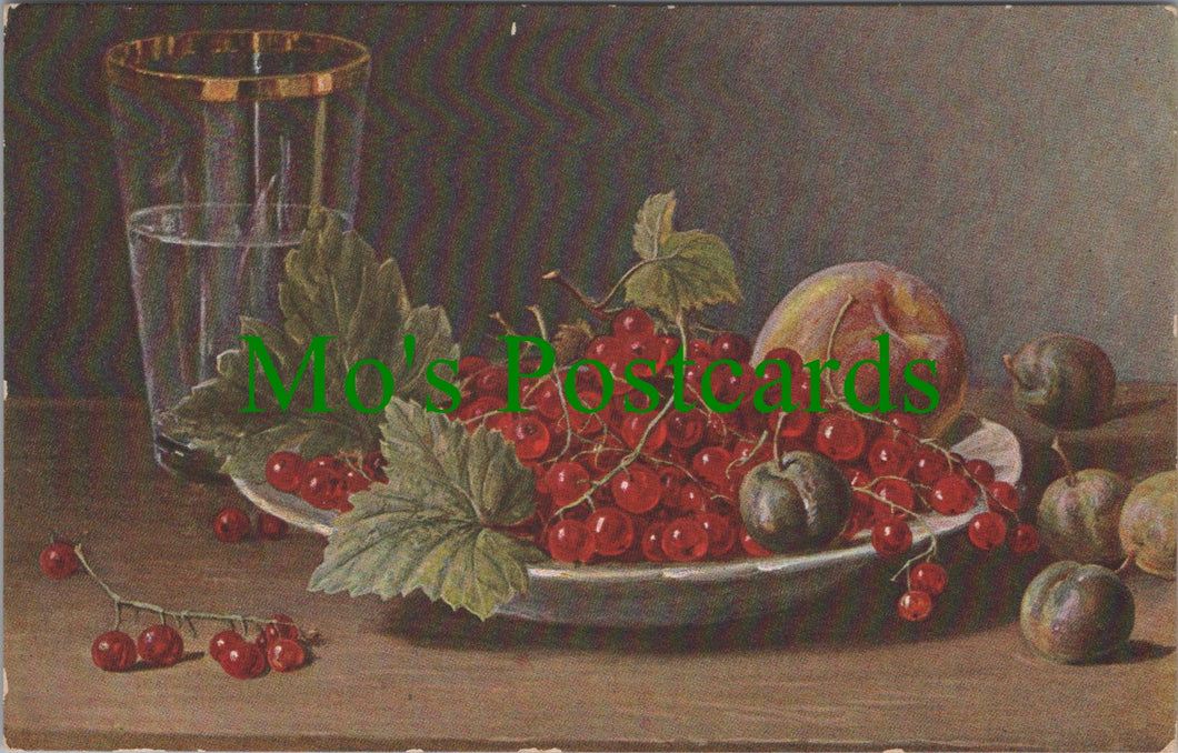 Food & Drink Postcard - Bowl of Cherries