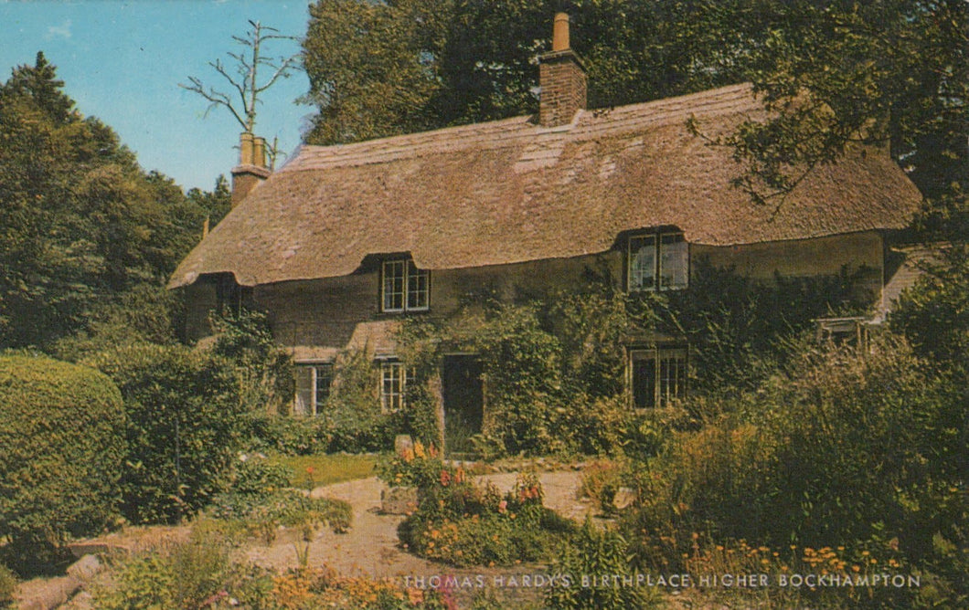 Dorset Postcard - Thomas Hardy's Birthplace, Higher Bockhampton - Mo’s Postcards 