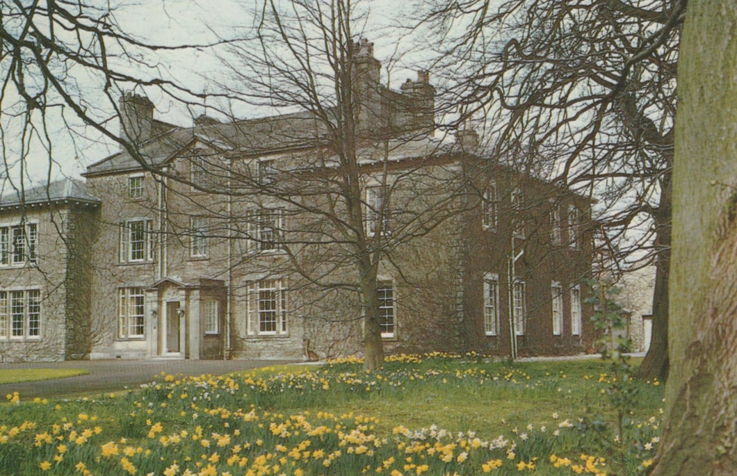 Lancashire Postcard - St Bernard's Priory, Hyning Hall, Warton, Carnforth - Mo’s Postcards 