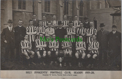 Holy Innocents Football Club, Season 1919-1920