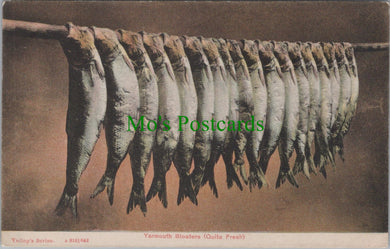 Fish Postcard - Yarmouth Bloaters