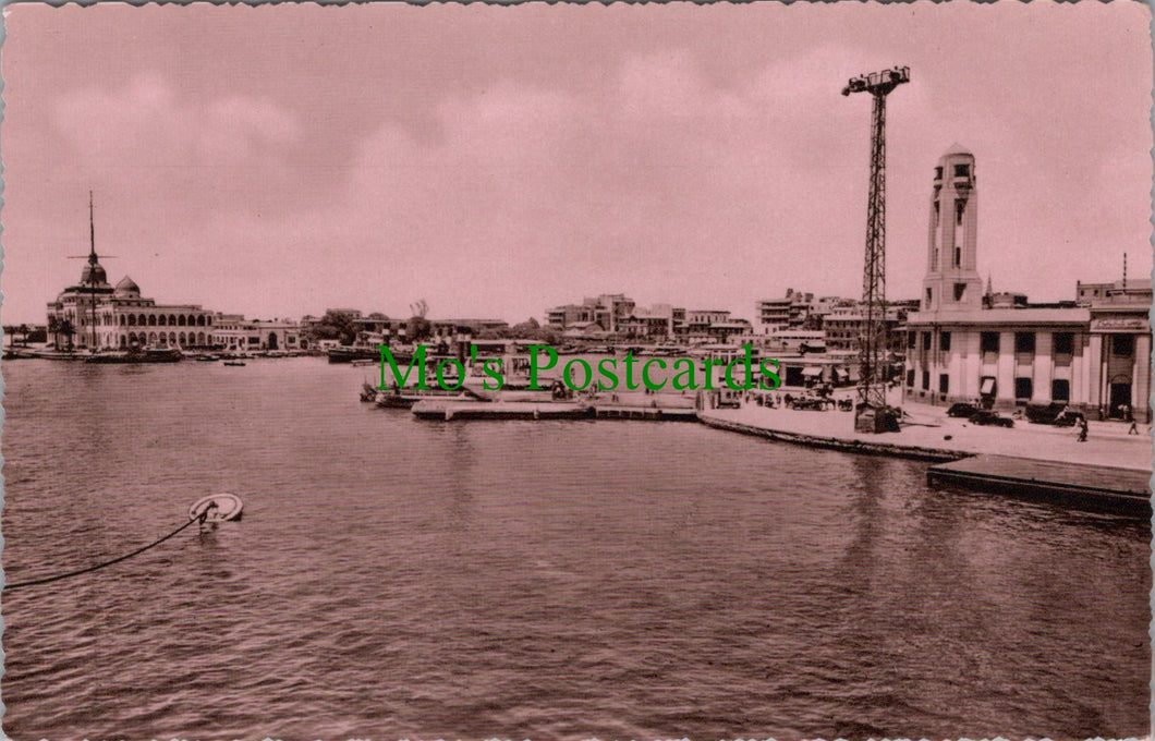 Harbour Scene, Port Said, Egypt