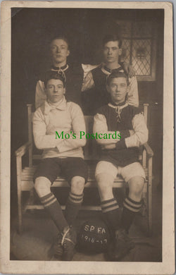Sport Postcard - S.P.F.A Football Players 1916-1917