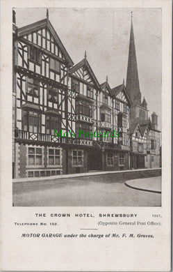 The Crown Hotel, Shrewsbury, Shropshire