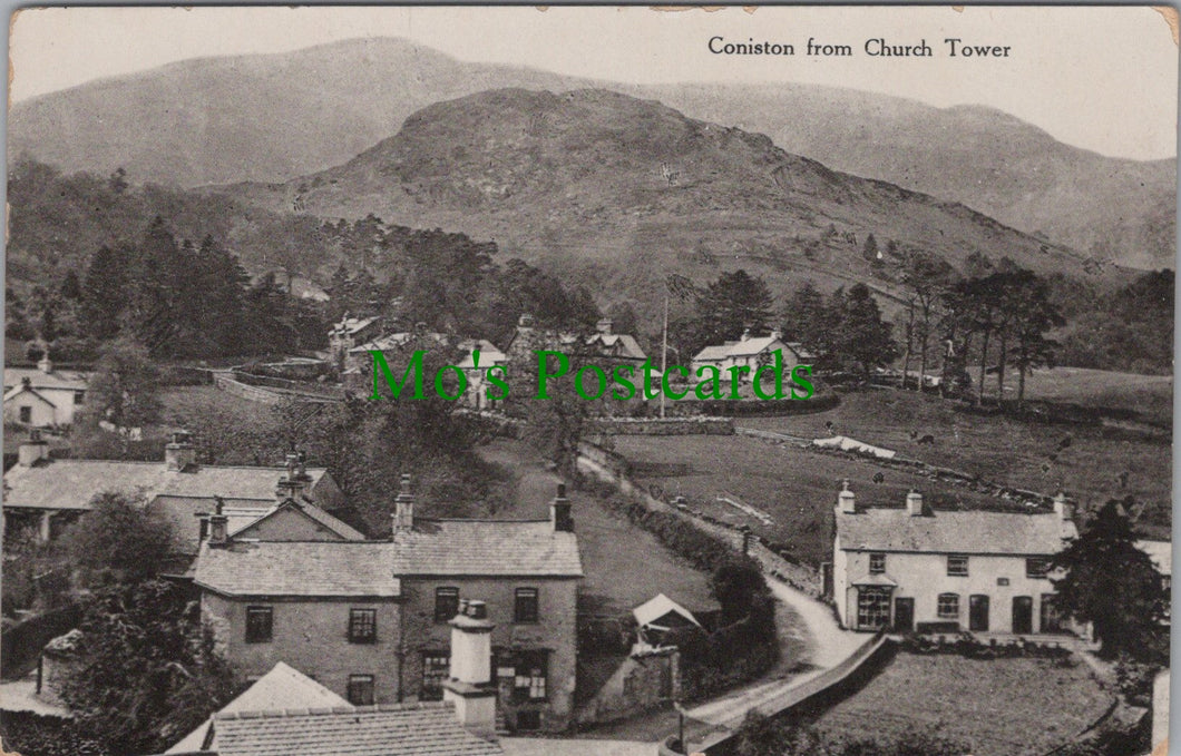 Coniston From Church Tower, Cumbria