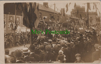 Royal Procession at Leeds, Yorkshire 
