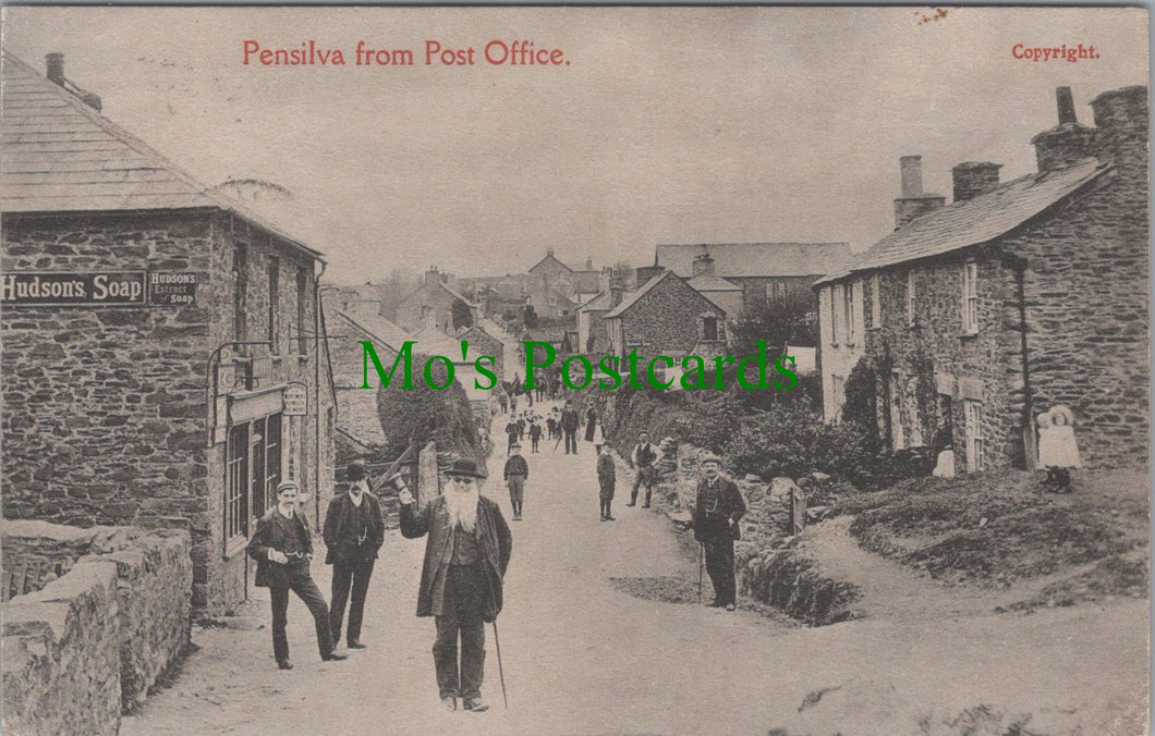 Pensilva From Post Office, Cornwall