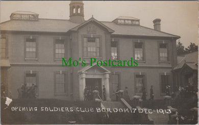 Opening of Soldiers Club, Bordon, Hampshire