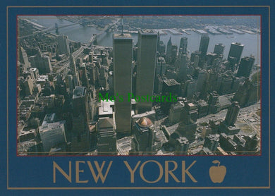 Aerial View of Lower Manhattan, New York