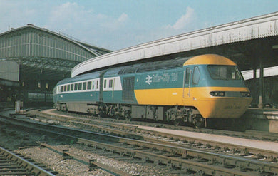 Railways Postcard - No 253 015 H.S.T.Unit at Temple Meads Station on 3rd August 1977 - Mo’s Postcards 