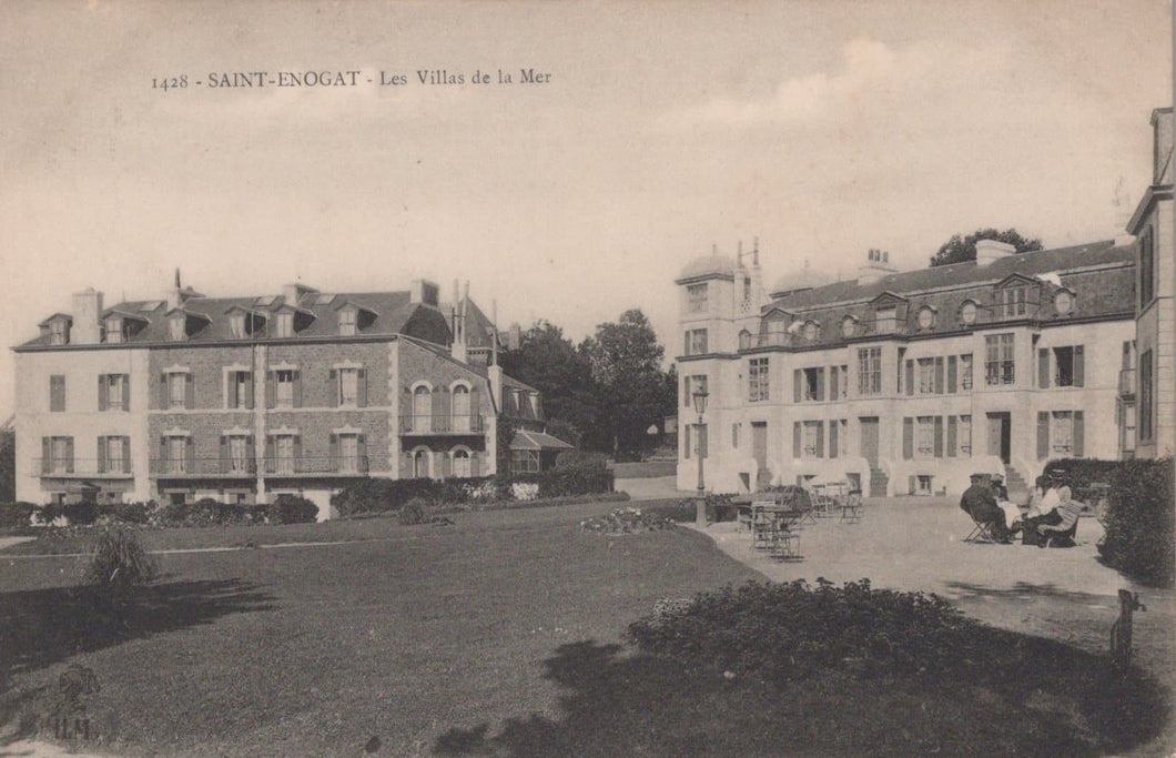 France Postcard - Saint-Enogat - Les Villas De La Mer - Mo’s Postcards 