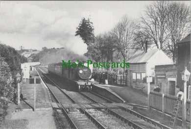 Railways Postcard - Train at Mottisfont