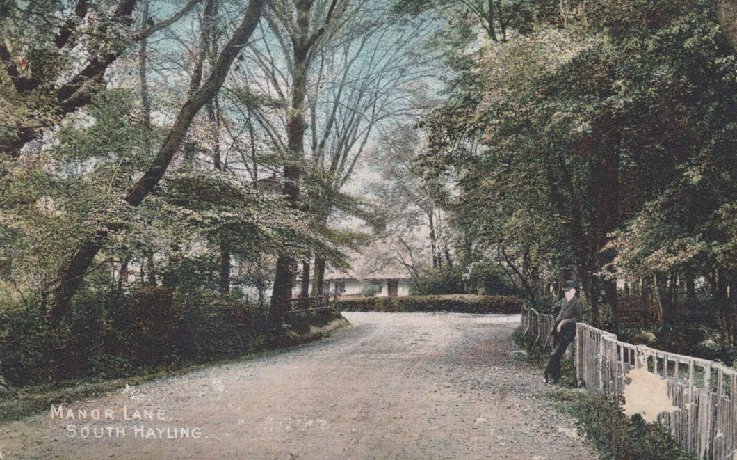 Hampshire Postcard - Manor Lane, South Hayling - Mo’s Postcards 
