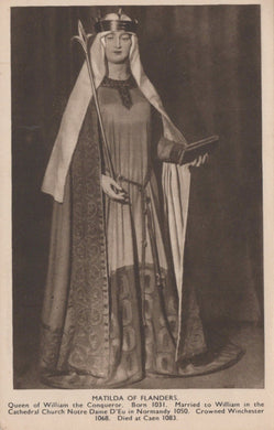 Royalty Postcard - Matilda of Flanders - 