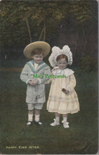 Load image into Gallery viewer, Children Postcard - Boy &amp; Girl - Happy Ever After
