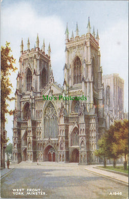 West Front, York Minster, Yorkshire