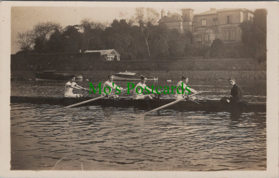 Sports Postcard - Mens Rowing Team