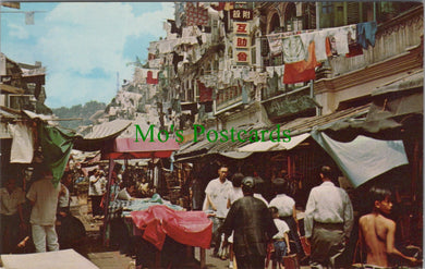 A Typical China-Town Scene, Singapore