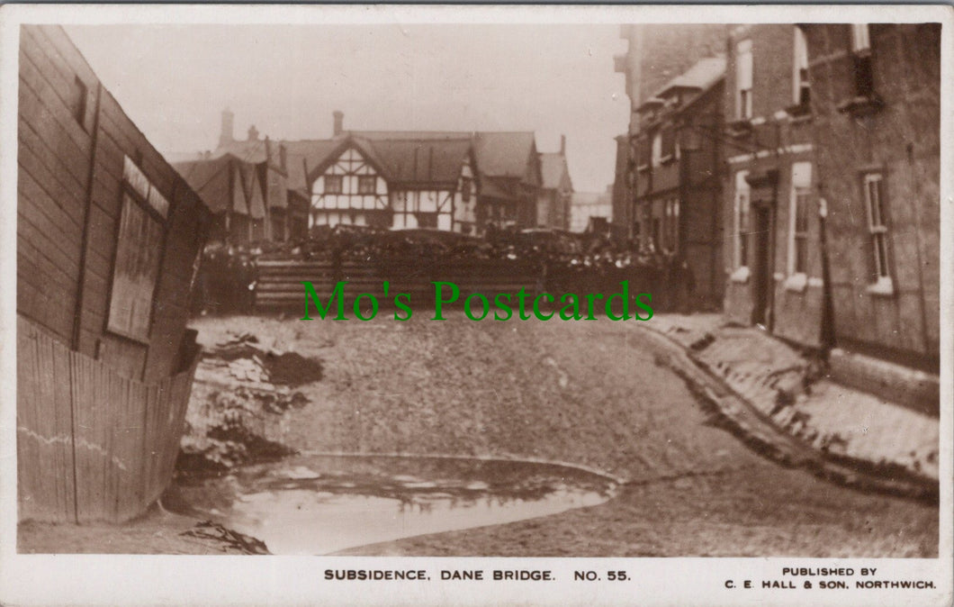 Dane Bridge, Subsidence, Northwich, Cheshire