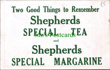 Load image into Gallery viewer, Advertising Postcard - Shepherds Tea &amp; Margarine
