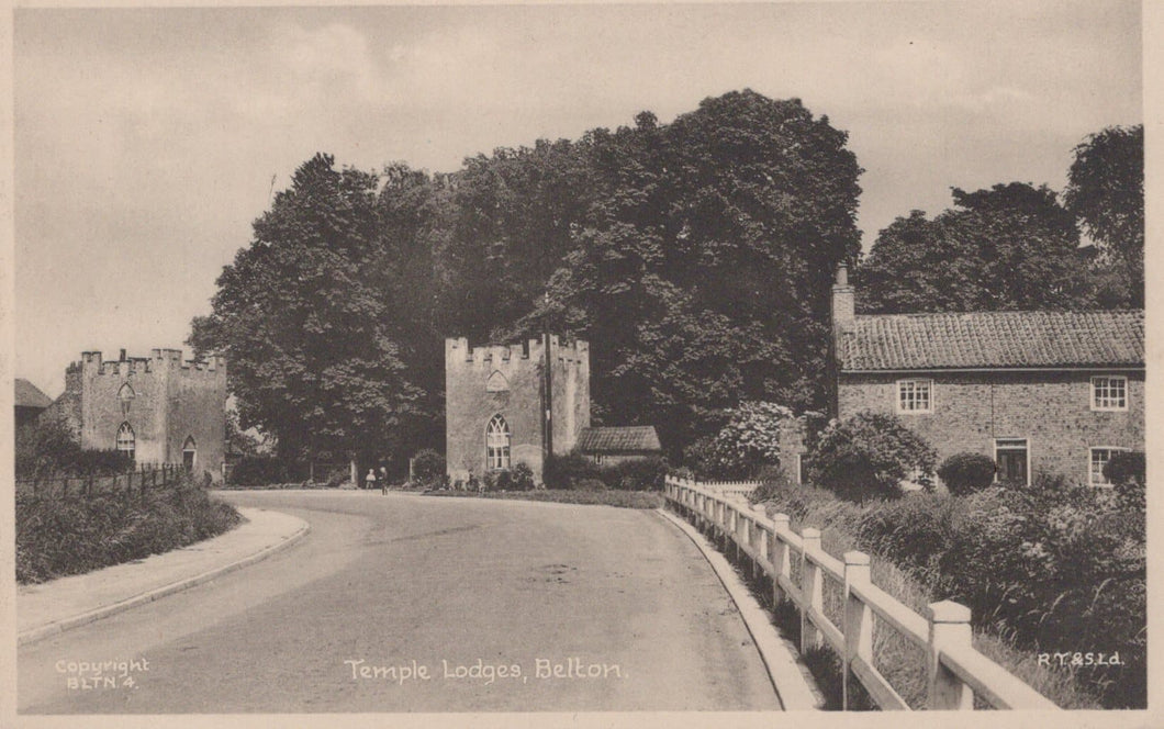 Lincolnshire Postcard - Temple Lodges, Belton - Mo’s Postcards 