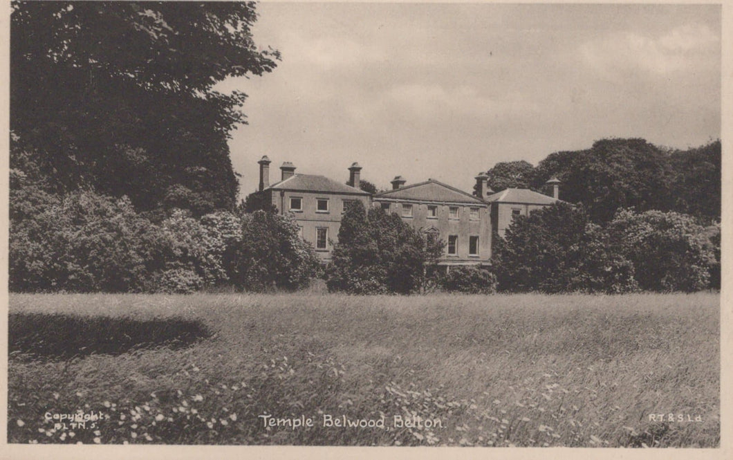 Lincolnshire Postcard - Temple Belwood, Belton - Mo’s Postcards 