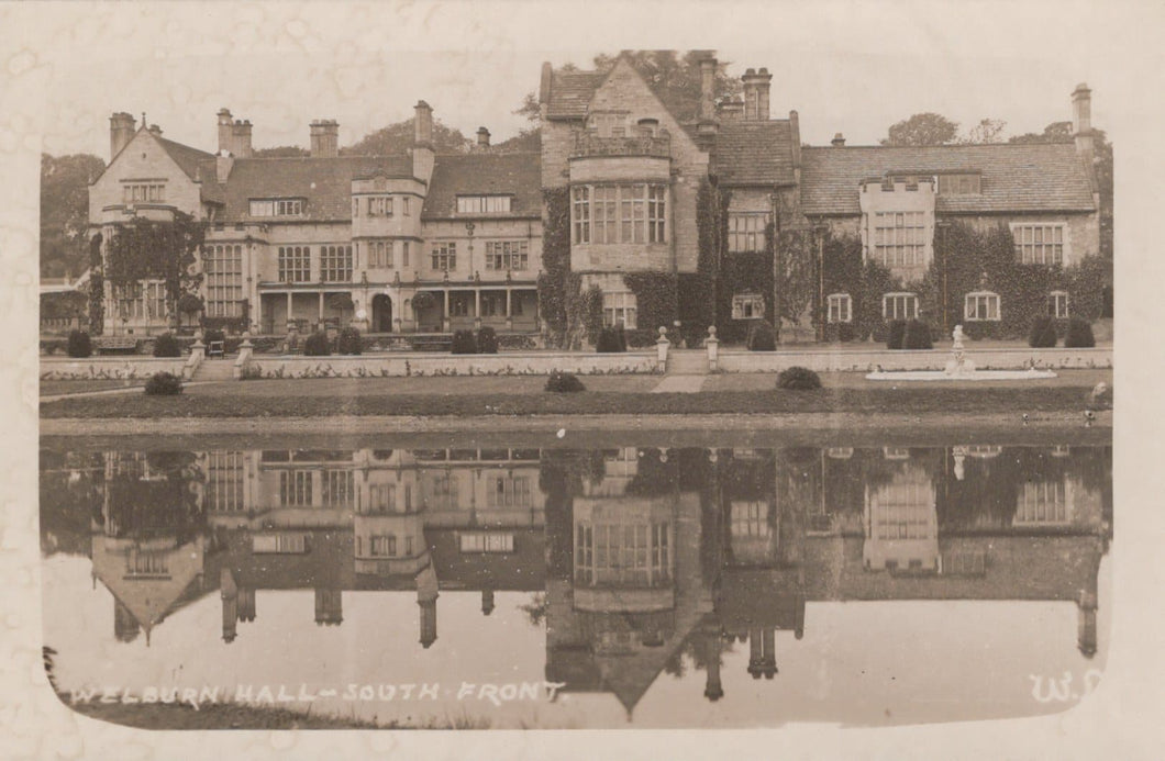 Yorkshire Postcard - South Front of Welburn Hall - Mo’s Postcards 