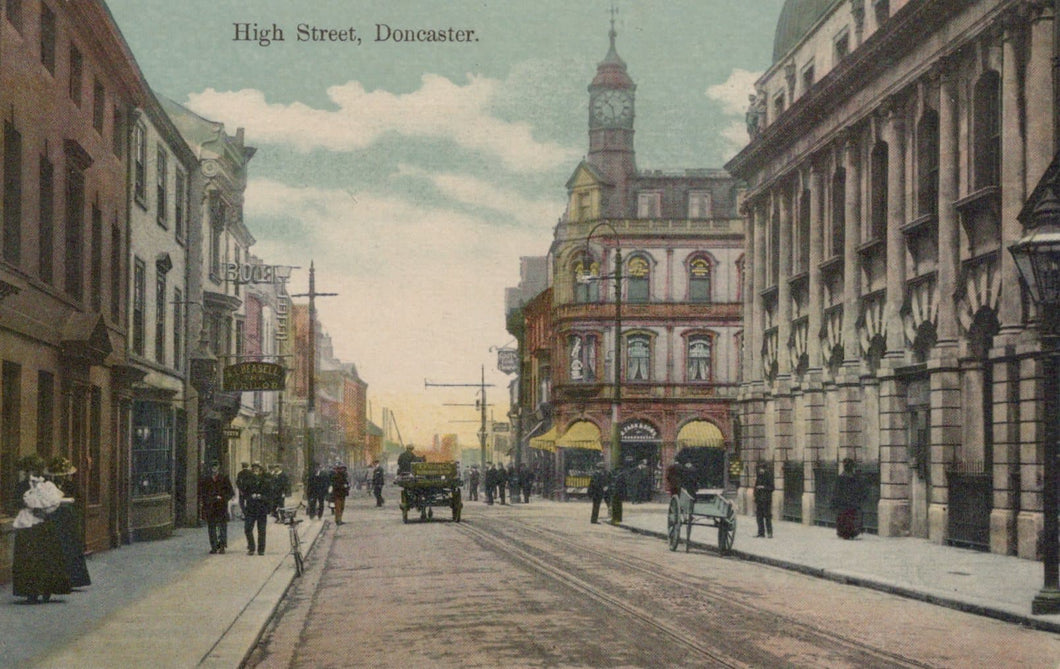 Yorkshire Postcard - High Street, Doncaster - Mo’s Postcards 