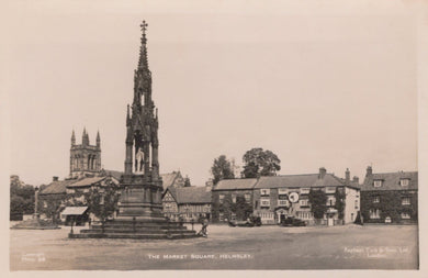 Yorkshire Postcard - The Market Square, Helmsley - Mo’s Postcards 