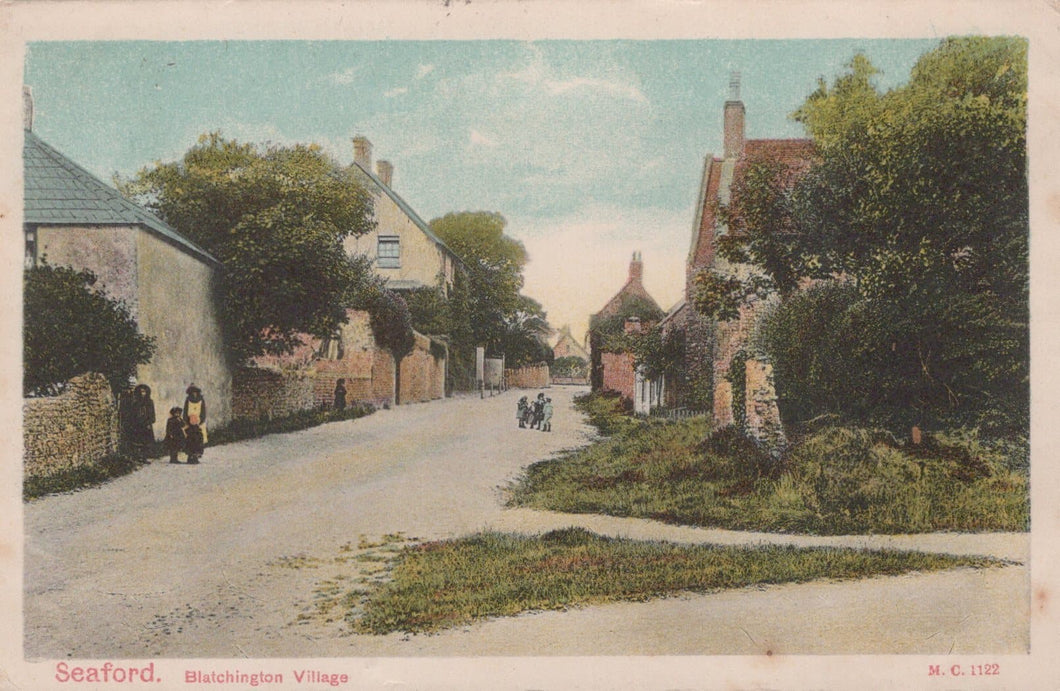 Sussex Postcard - Seaford - Blatchington Village, 1906 - Mo’s Postcards 