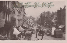 Load image into Gallery viewer, Yorkshire Postcard - Market Place, Hull - Mo’s Postcards 
