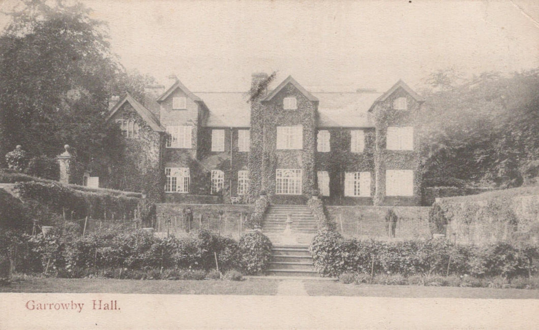 Yorkshire Postcard - Garrowby Hall, Near Pocklington, 1904 - Mo’s Postcards 