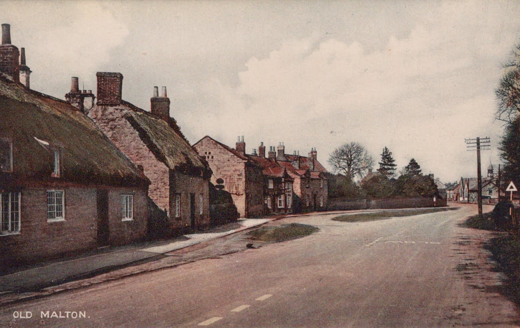 Yorkshire Postcard - Old Malton Village - Mo’s Postcards 