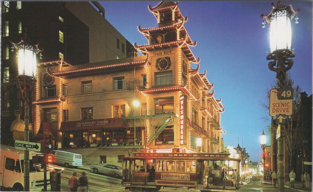 San Francisco's Chinatown at Night