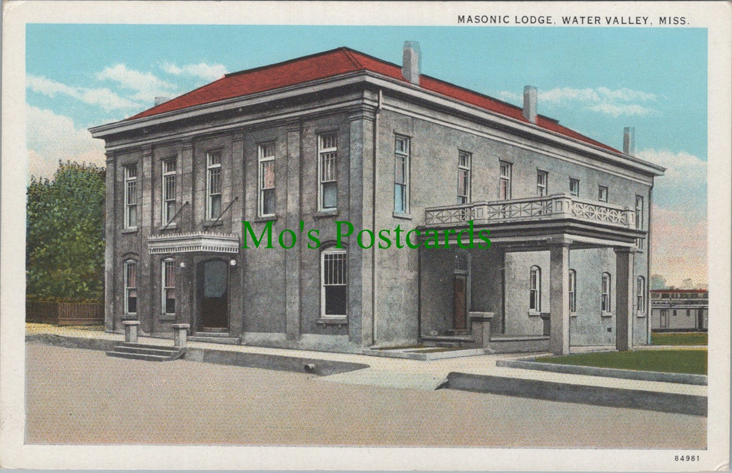 Masonic Lodge, Water Valley, Mississippi