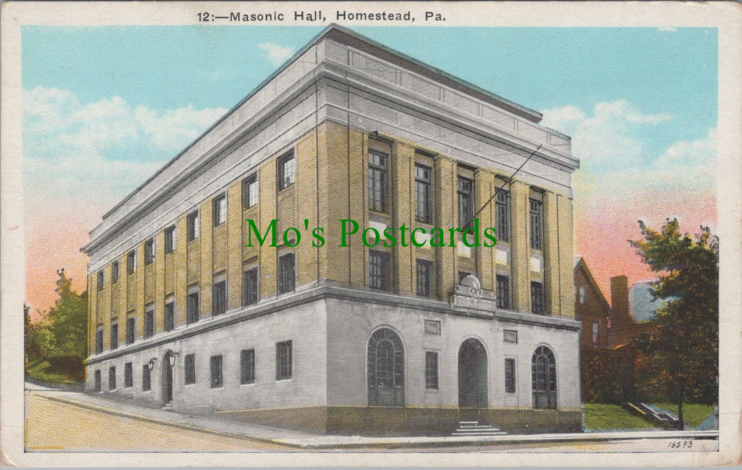 Masonic Hall, Homestead, Pennsylvania