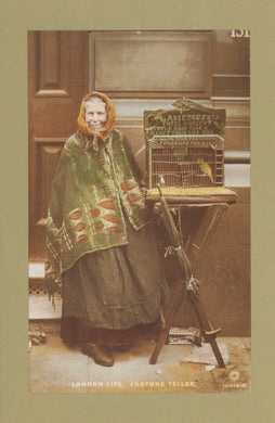 Nostalgia Postcard - London Life - Fortune Teller, c.1905 - Mo’s Postcards 