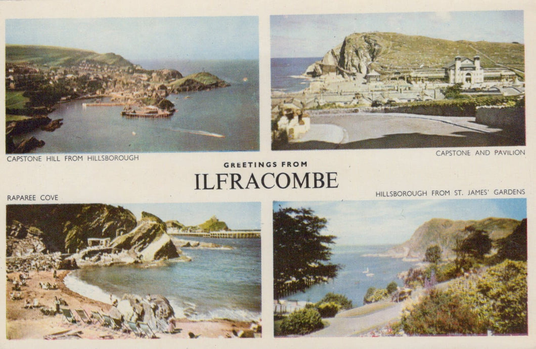 Devon Postcard - Greetings From Ilfracombe - Mo’s Postcards 