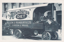 Load image into Gallery viewer, Nostalgia Postcard - Allenbury&#39;s Van, 1911 - Allen &amp; Hanburys Ltd, London &amp; Ware - Mo’s Postcards 

